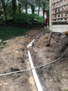 Installation of a storm water solution